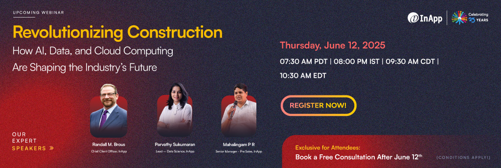WEBINAR Revolutionizing Construction How AI, Data, and Cloud Computing Are Shaping the Industry’s Future