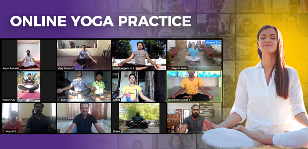 FUN@WORK - Online Yoga Practice