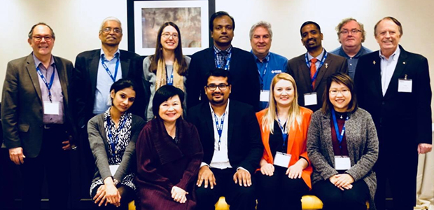 Mr. Satish Babu, President & Co-Founder of InApp along with the other IEEE 2019 Humanitarian Activities Committee (HAC) members
