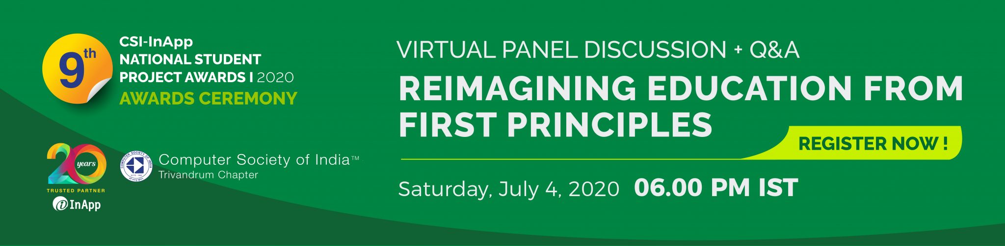Virtual Panel Discussion on Reimagining Education