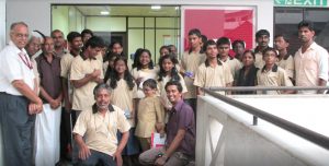 Visually Challenged Students Visit InApp Office