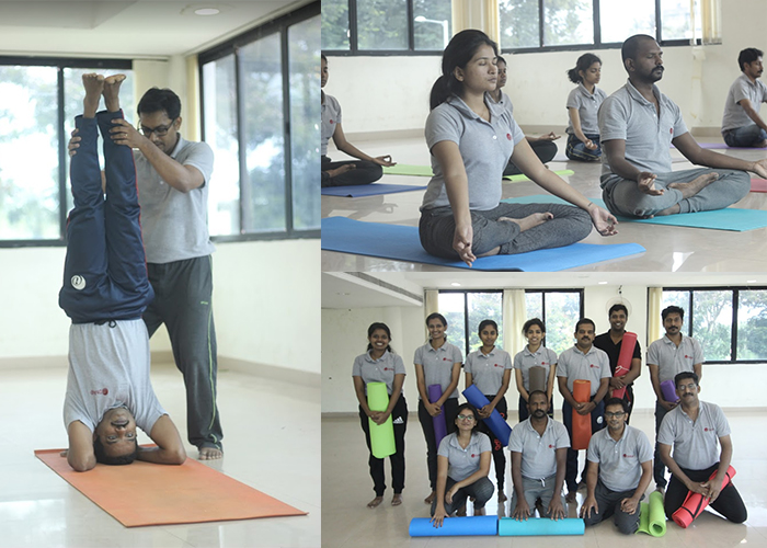 Celebrating Yoga Day at InApp