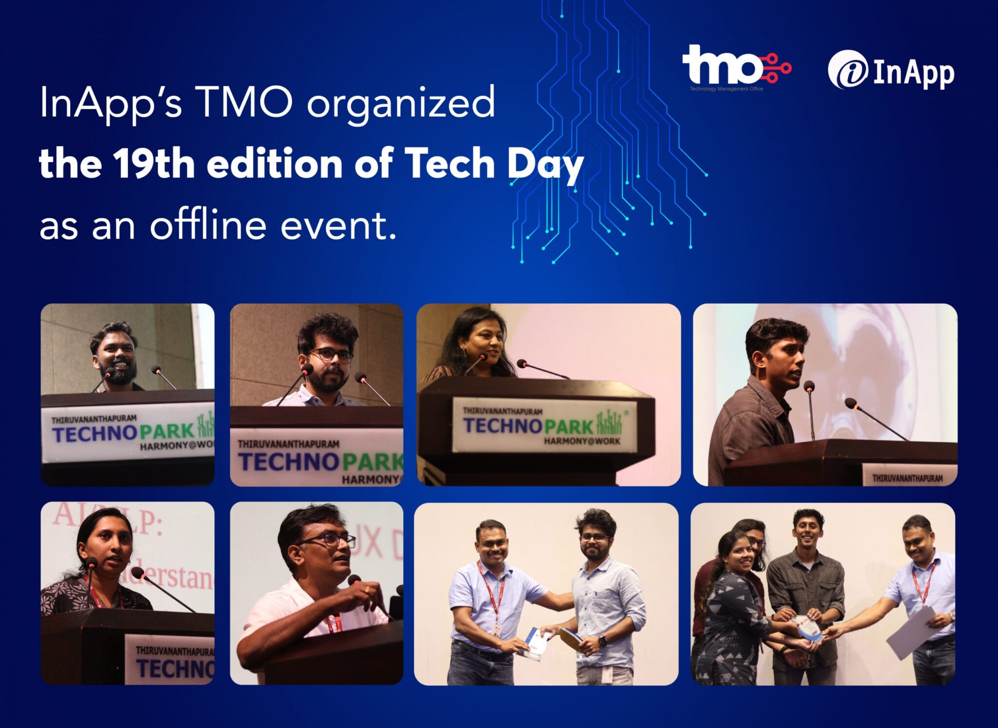 InApp’s TMO organized the 19th edition of Tech Day as an offline event.