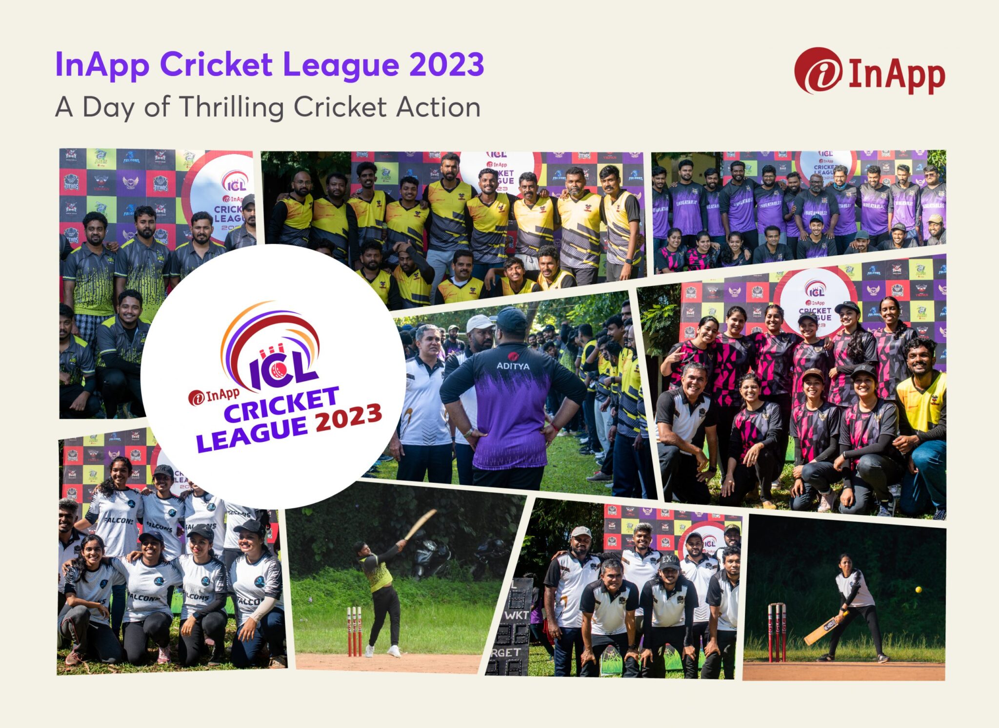 InApp Cricket League 2023: A Day of Thrilling Cricket Action
