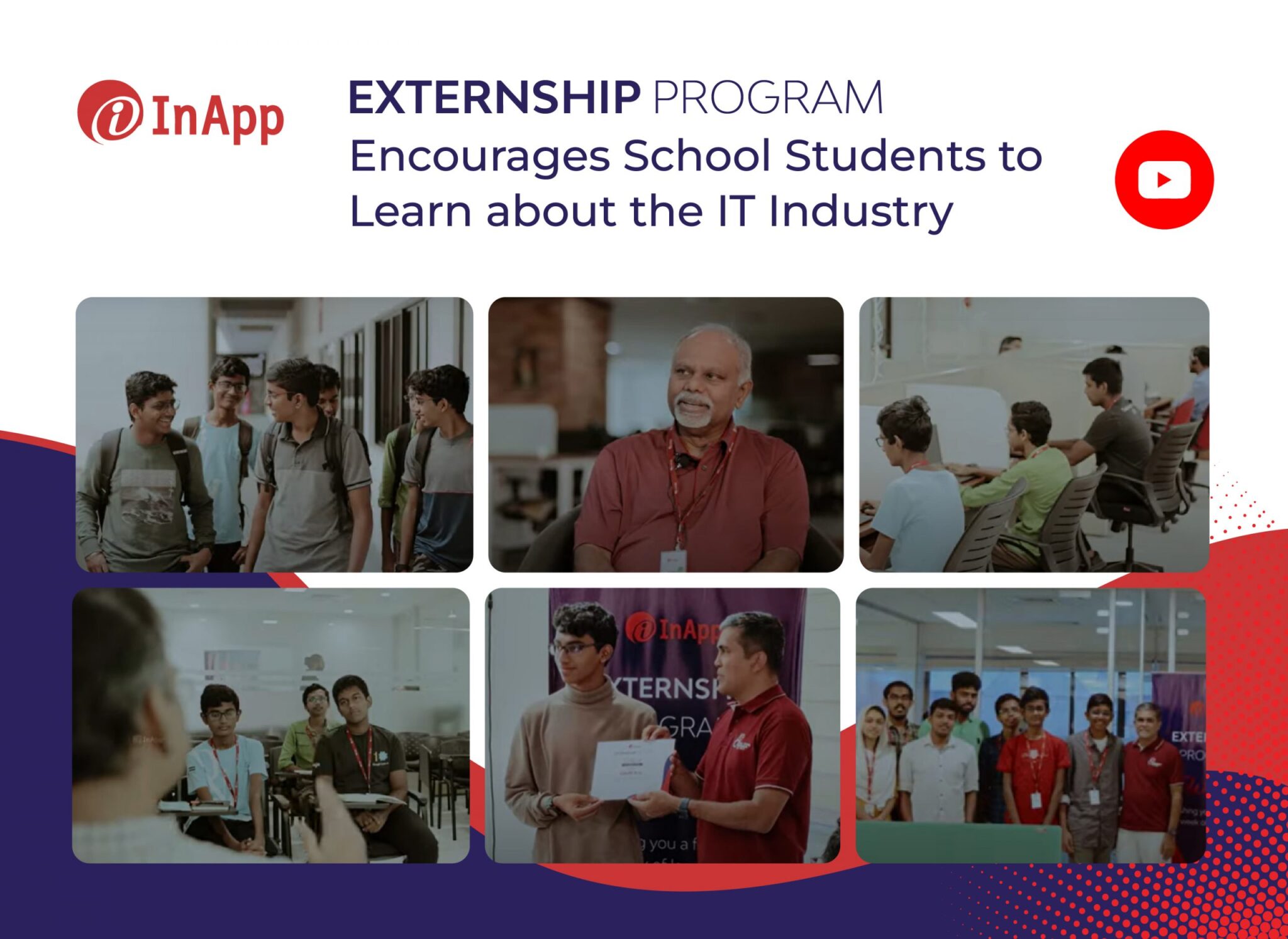 InApp Externship Program Encourages School Students to Learn about the IT Industry
