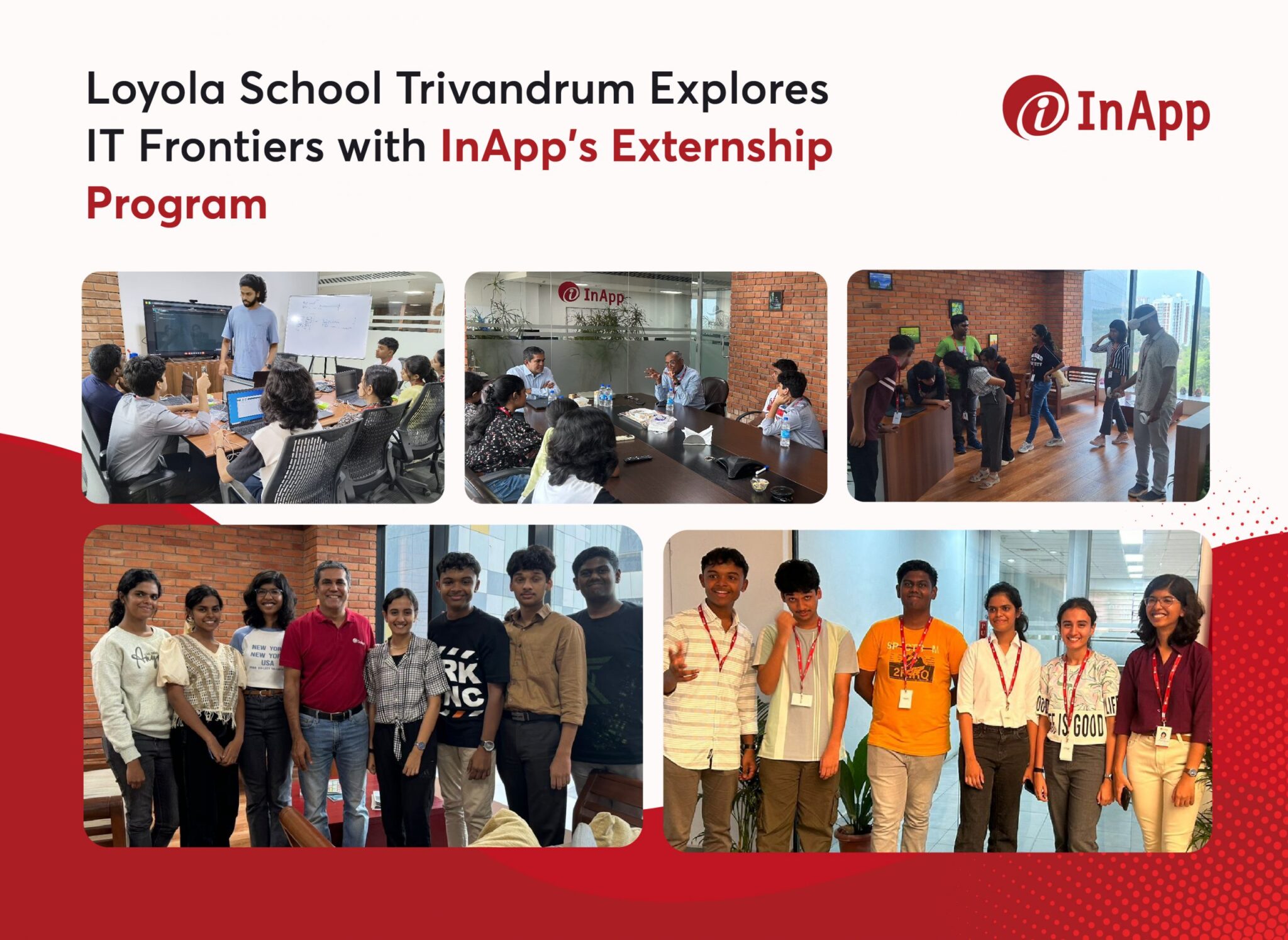 Loyola School Trivandrum Explores IT Frontiers with InApp’s Externship Program