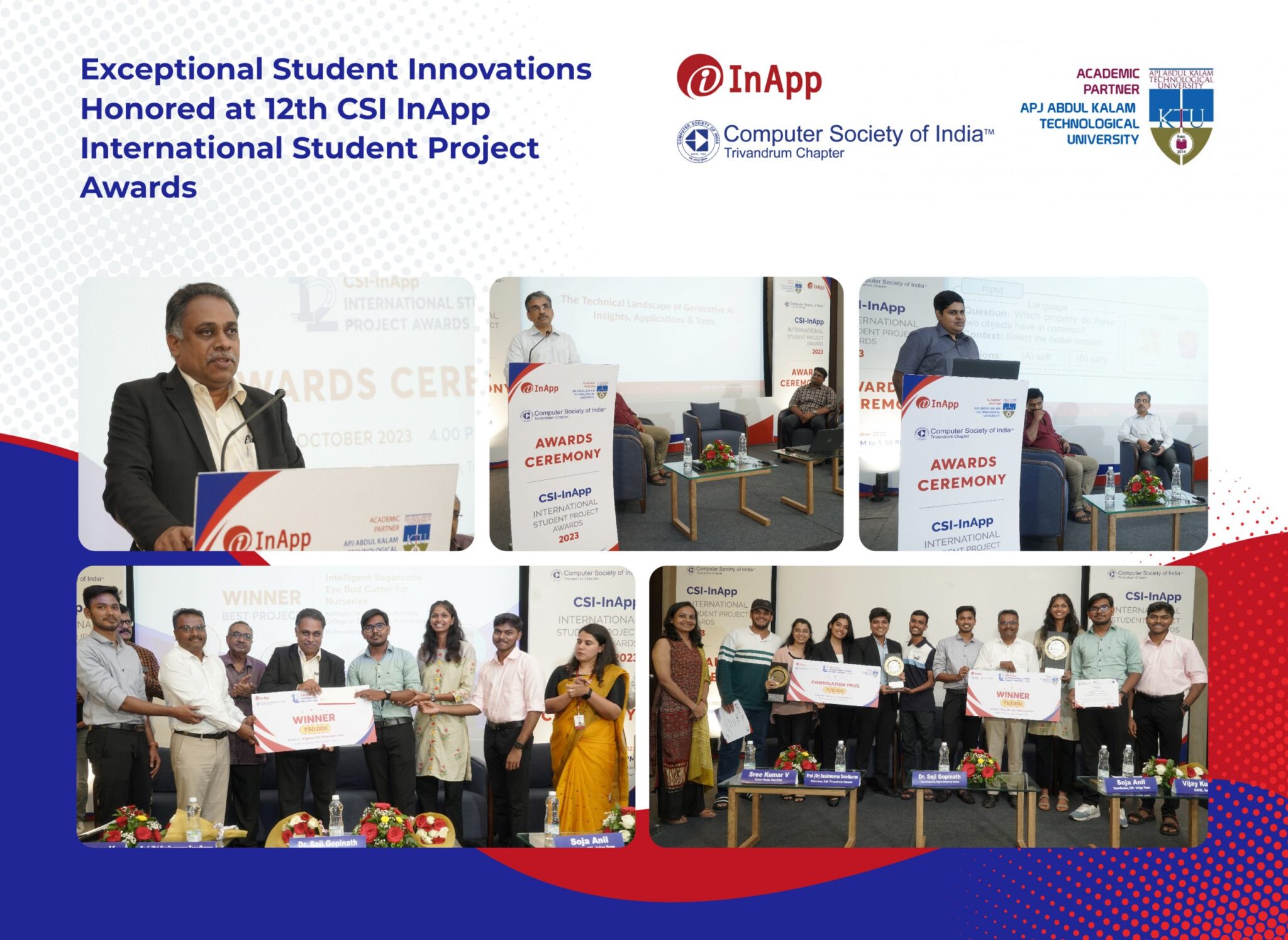 Exceptional Student Innovations Honored at the 12th CSI InApp International Student Project Awards