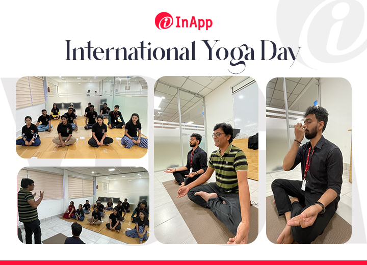 International Yoga Day 2022 Celebrated at InApp