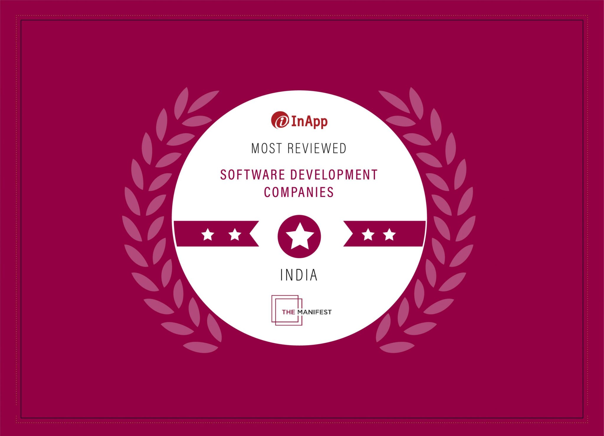 InApp Named as India’s Most Recommended Software Developer for 2021 by The Manifest