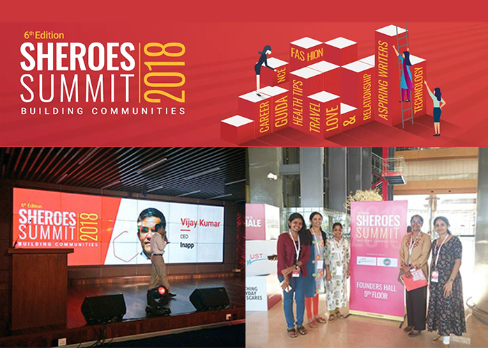 InApp Participates in SHEROES Summit